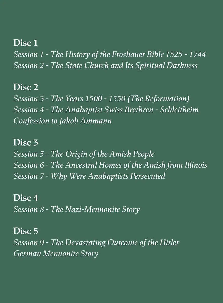 Anabaptism at 500 Physical CD Audiobook - Image 2